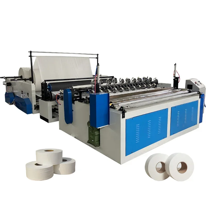 Young Bamboo New Fully Automatic Toilet Paper Machine Small Toilet Paper Rewinding and Slitting Machine