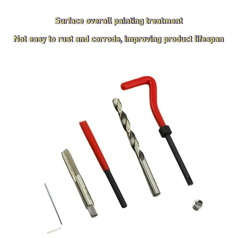 261 PCS Thread Repair Tools Tap Drill Bit Set Hand Self Tapping Thread Set Tapping Thread Set Repairer