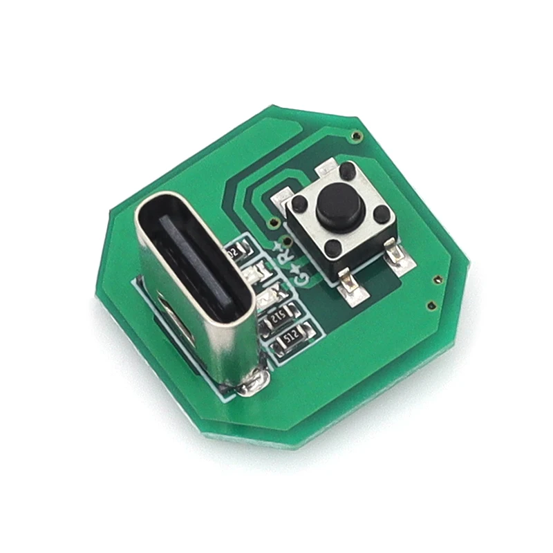 Strong Flashlight Driver Board TypeC Charging Port Integrated Charging Discharging Module 18650 Battery DIY Circuit Board for LE