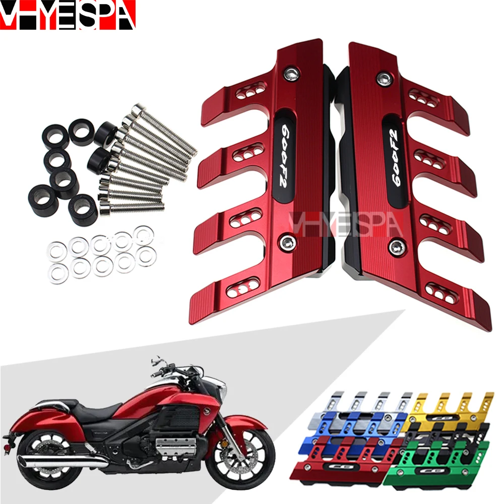 

Аксессуары для мотоциклов HONDA CBR600 CBR600F2 CBR 600 600F2 CNC, брызговик, Боковой защитный блок, передний брызговик, противоударный слайдер