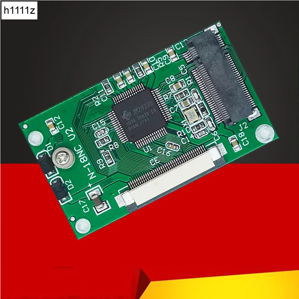 Adaptador convertidor de 2242 M.2 NGFF SSD a ZIF (CE), tarjeta elevadora M.2 NGFF SSD a ZIF (CE), compatible con M.2 NGFF SATA B Key 2242 M.2 SSD