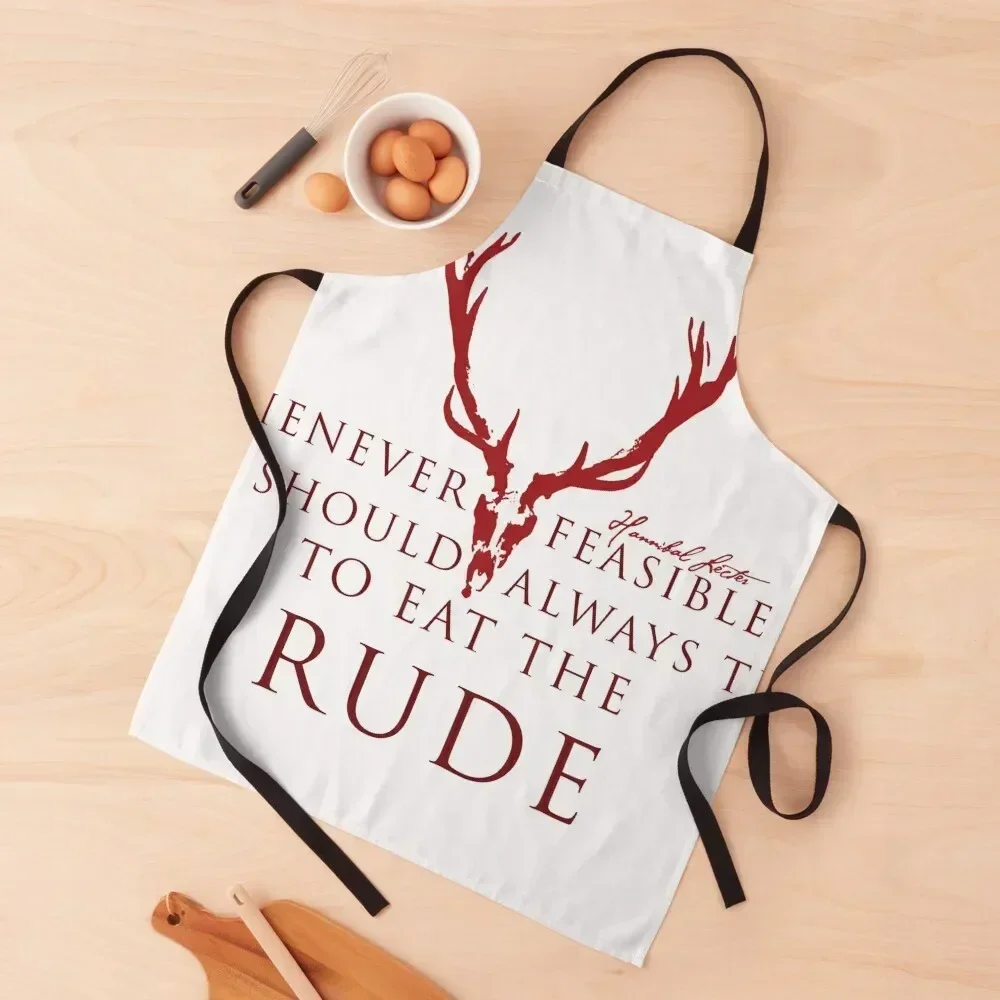 

One should always try to eat the rude Apron Kids Teacher professional kitchen Apron