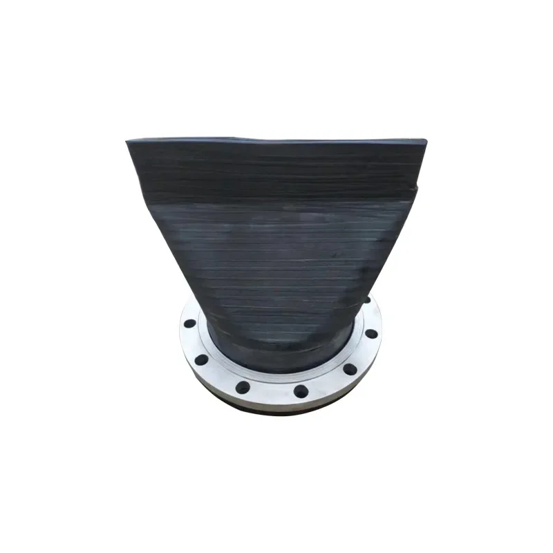 Flanged duckbill valve, rubber sewage check valve