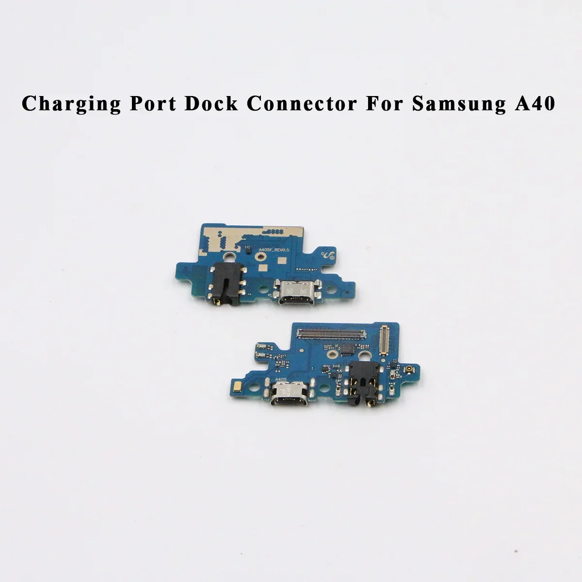 Wholesale 10 PCS Mobile Phone Flex Cables Micro USB Charging Port Socket Dock Connector Charging Flex Cable for Samsung A40/A70