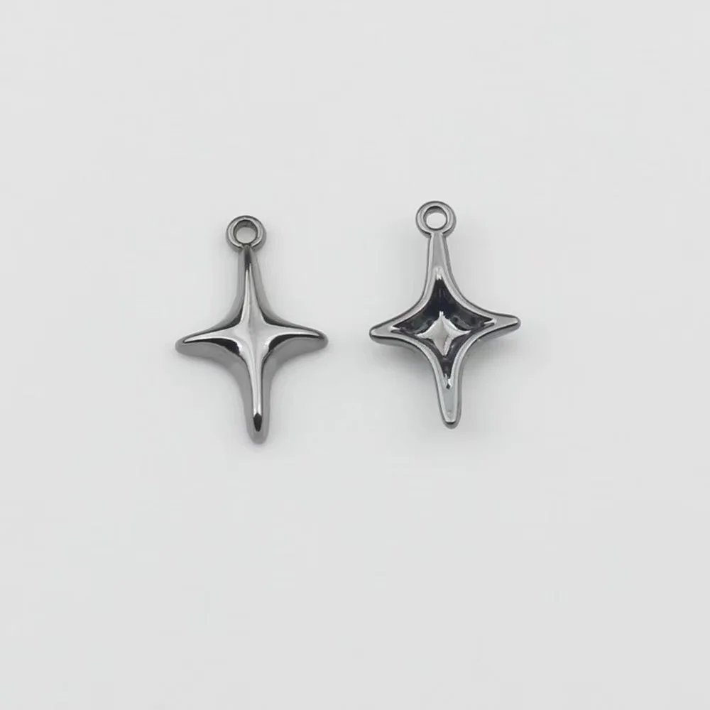 30Pcs Stars Enamel Charms Meteor Alloy Pendant for Jewelry Findings Making Handmade Earrings Bracelet Necklace Diy Accessories