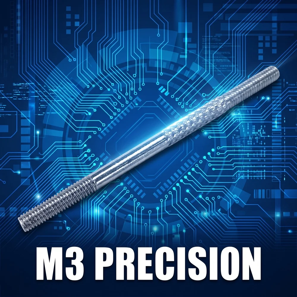 10pcs Meta Push Rods M3 L40/45/50/55/60/65/70/75/80/90/100/110/120mm Connecting Rods Thread Length 10mm for RC Model Parts