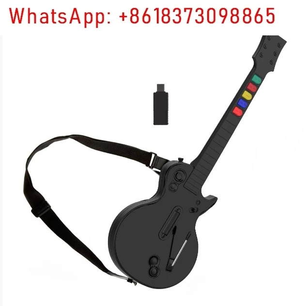 

Новый продукт, контроллер Guitar Hero ПК, беспроводная игровая станция 3, PS3/ПК, гитара Hero, гитара