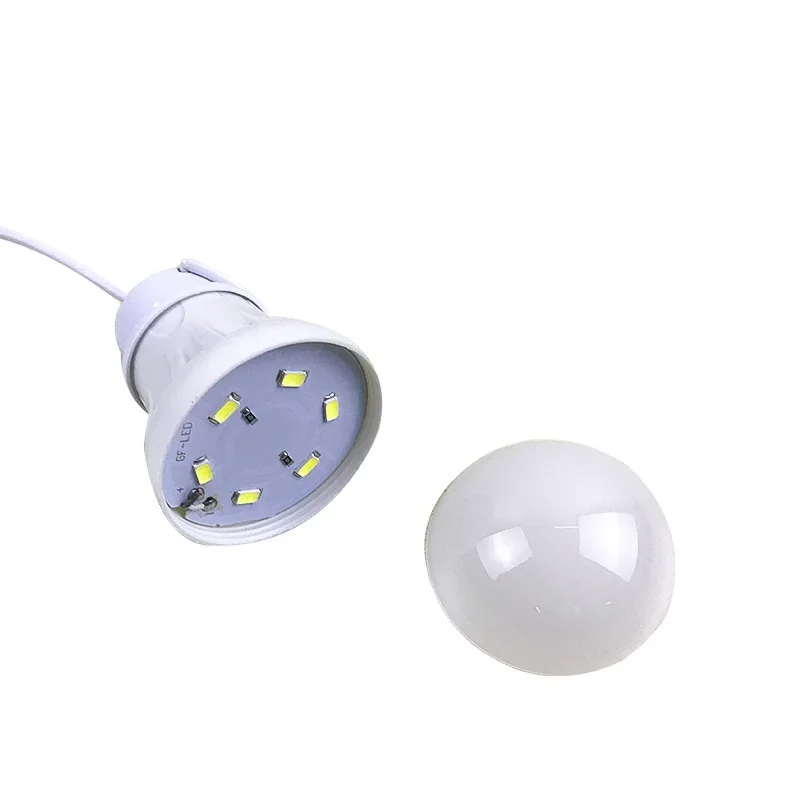 3W 5W 7W USB LED Bulb 5V Portable LED Lamp Night Light Outdoor Camping Lamp Reading Light Bulb Energy Saving Emergency Lamp image 4