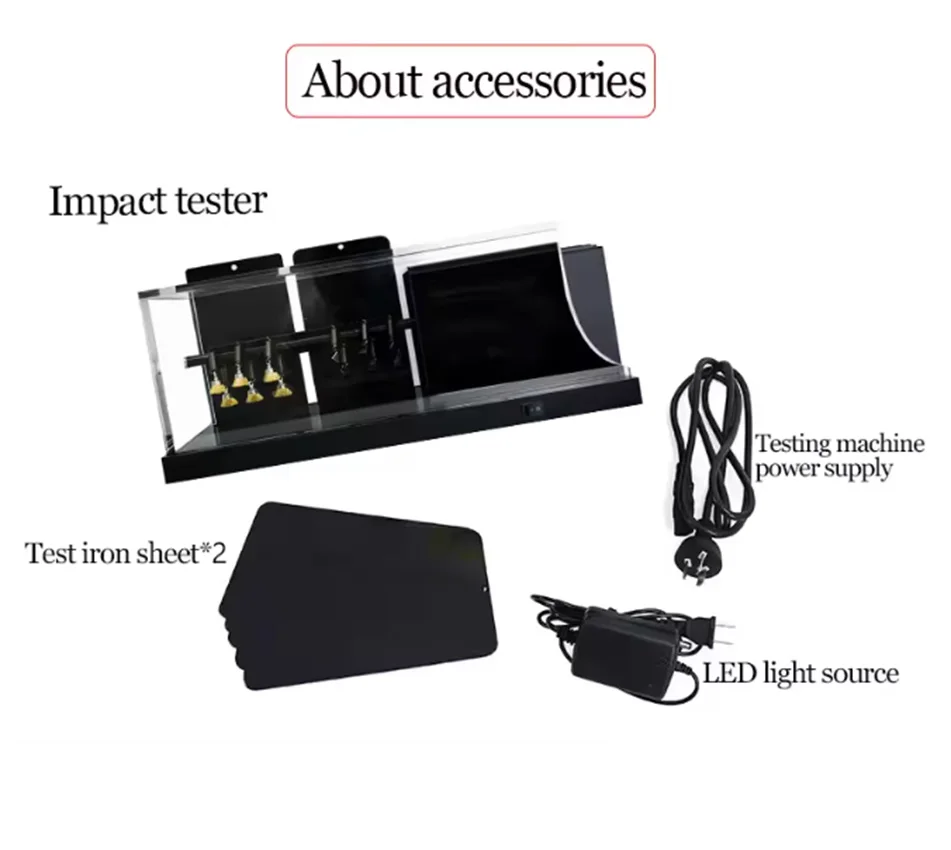 Automotive PPF & Paint Coating Impact Tester Stone Chip Resistance Test Tool For Car Protection Film Durability Evaluation