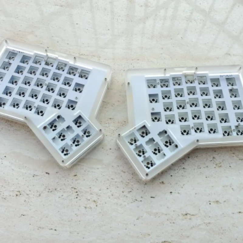 مجموعة لوحة المفاتيح الميكانيكية المنقسمة اللاسلكية من If-ergo ، مريحة ، مبادلة ساخنة ، مخصصة ، رياضية إلكترونية ، مكتبية ، #6