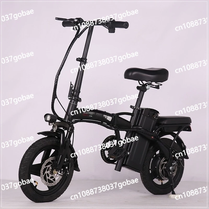 دراجة كهربائية خفيفة الوزن قابلة للطي للكبار، بطارية ليثيوم كهربائية، بطارية نقل صغيرة #2