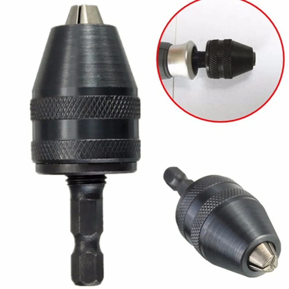 Cordless Screwdriver To Drill Grinder Chuck Adapter Converter for 1/4\