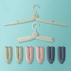 Foldable Travel Hanger Outdoor Portable Clothes Hangers Multi-functional Rack Space Saving Non-slip Easy Storage