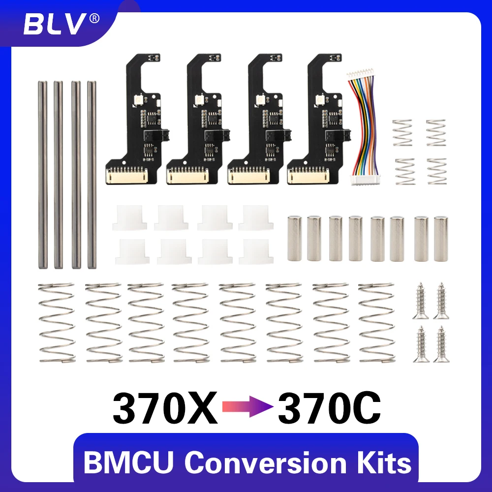 

Комплект для переоборудования BLV BMCU 370X в 370C / Ты должен иметь оригинальный комплект BMCU 370X / КОМПЛЕКТ ДЛЯ BMCU 370