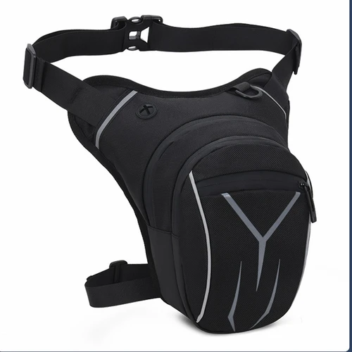 Bolsa impermeable para pierna, cinturón para muslo, cadera, riñonera para pierna, viaje, viaje, montar en motocicleta, riñonera, bolsa de viaje táctica para hombres y mujeres