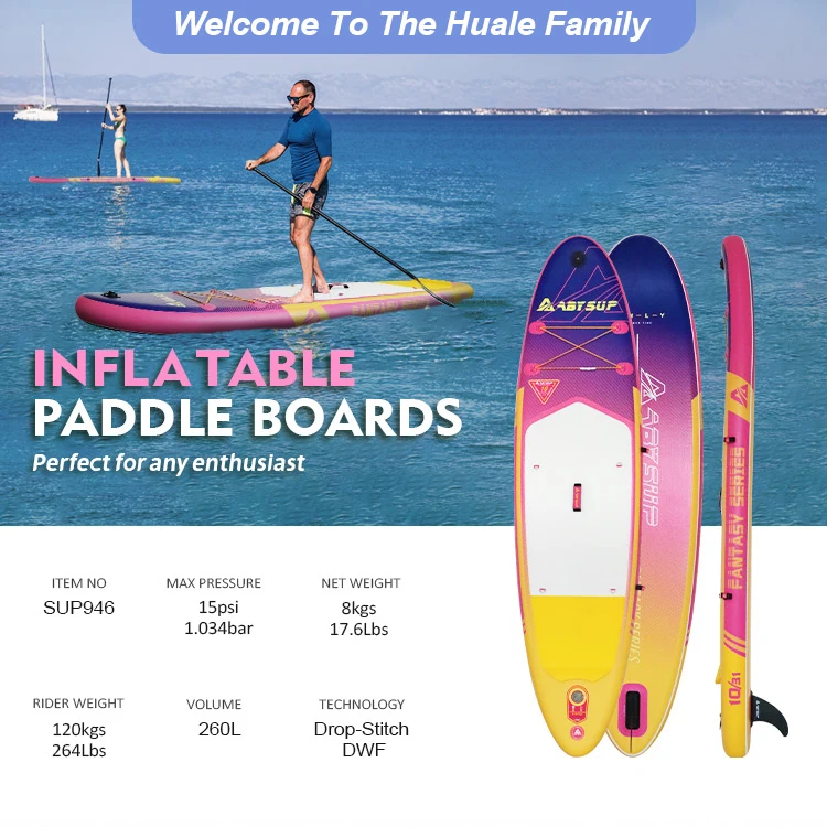 Leisure Inflatable Drop Stitch SUP Board Portable OEM Solutions for Recreational Equipment Retailers & Distributors