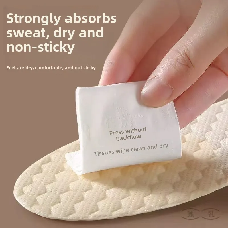 Men Women Unisex Summer Ultra‑Thin Soft Liquid Gel Shoe Insoles Non‑Slip Breathable Cool Feet Sports Shoe Inner Pads Daily