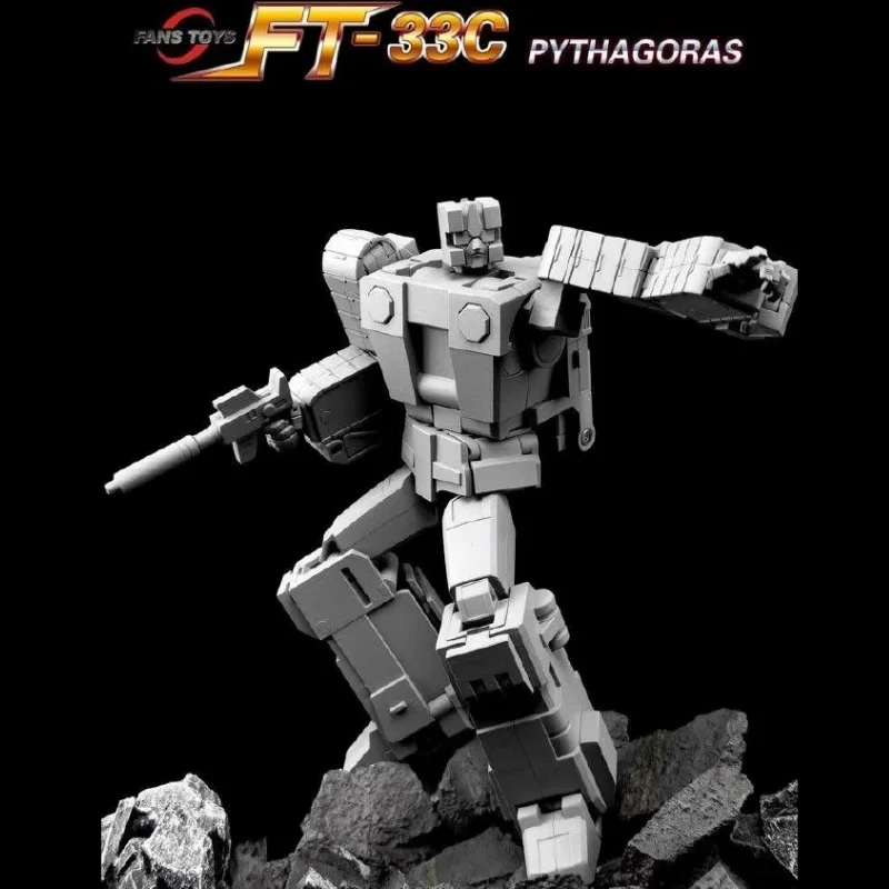 【곧 출시】오리지널 변환 장난감 Fanstoys FT33C 드릴링 머신 FT-33C 계산 킹 조합 회원 액션 인형