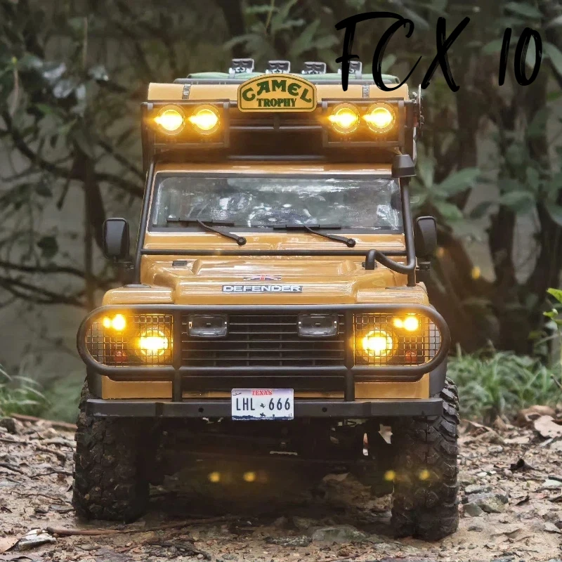 

Радиоуправляемый внедорожник FMS 1/10 RC Crawler Camel Trophy FCX10 с 2-скоростной трансмиссией для бездорожья и скалолазания