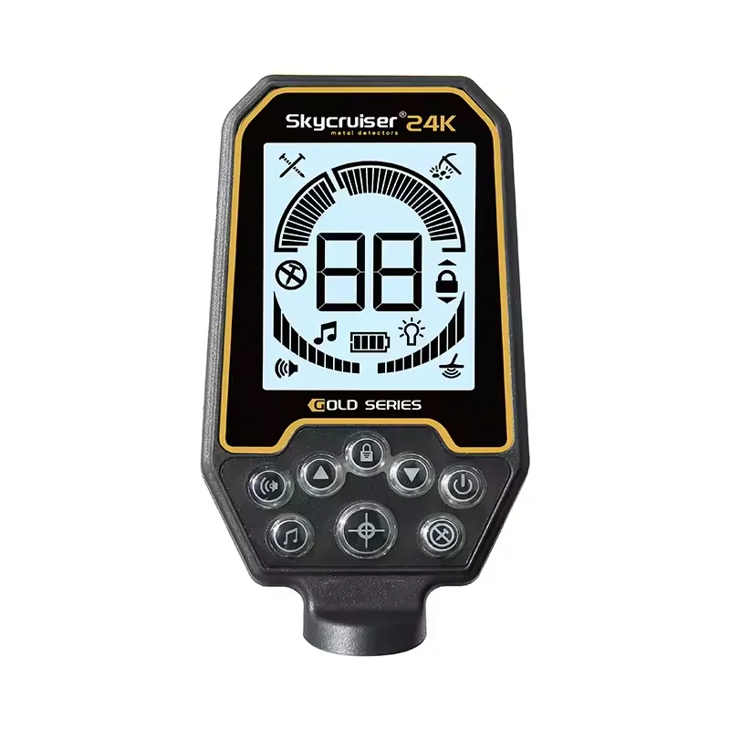 High Sensitivity Gold Metal Detector Skycruiser 24K Waterproof IP68 Gold Scanner Machine Hunting Treasure Search Gold tracker