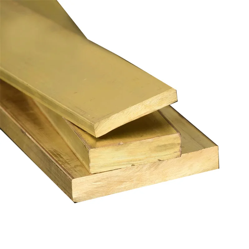 Imagem -06 - Latão Barra Plana Haste Folha Tira Placas de Metal Sólido Casa Faça Você Mesmo Cnc Espessura mm mm mm mm mm mm Comprimento 500 mm 1pc H59