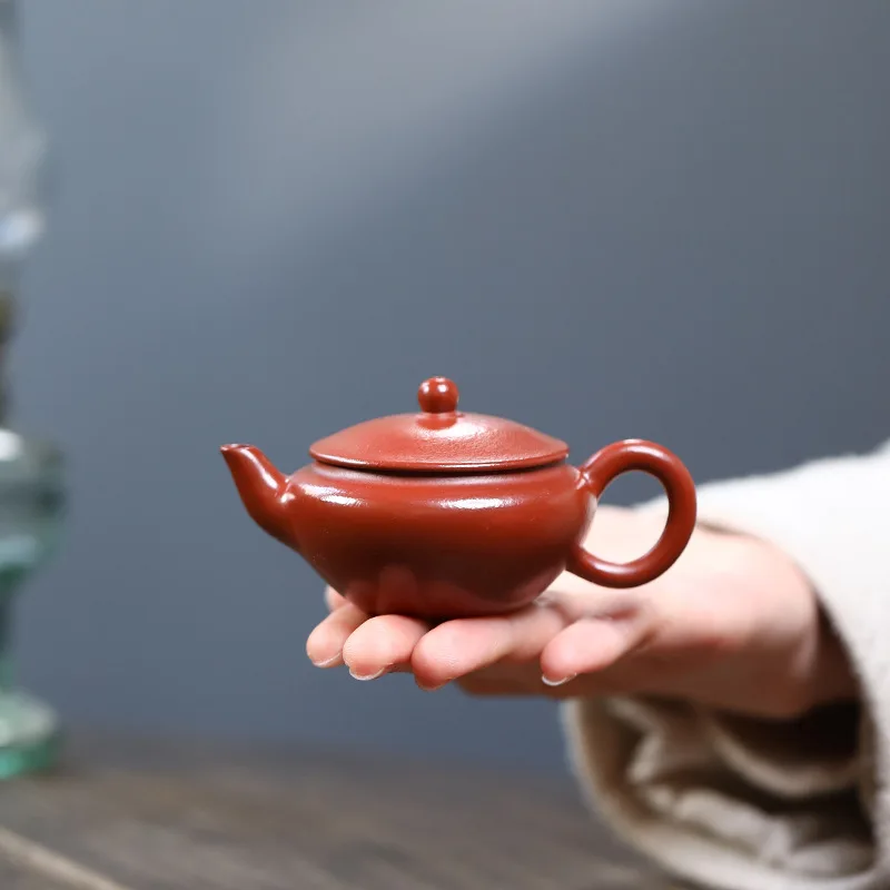 Yixing Zisha 60Ml Mini Teapot Original Ore Zhuni Kung Fu Set Small Capacity Tea Brewing Pot Manufacturer Wholesale