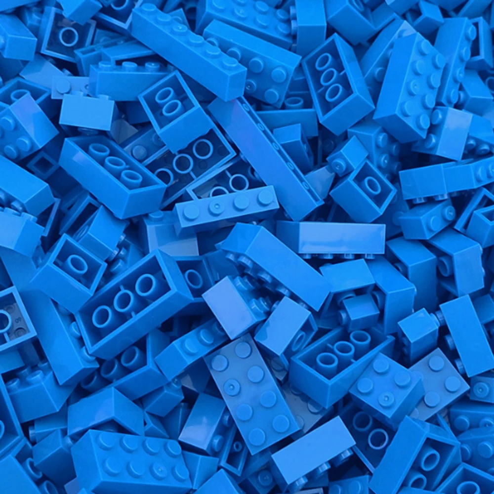 120/240PCS Bouwstenen Lot Pack Stad Klassieke Bakstenen Gesorteerd door Kleur Bakstenen Blokplaat Creatief Speelgoed Compatibel met Legoeds