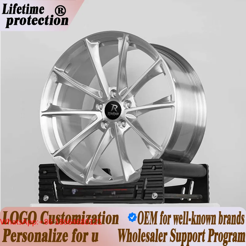 18-22 Inch Custom Forged Alloy Wheels Polished Silver Split Spoke Deep Concave Auto RimsF20,F30,F35,G20,G30,E90,E60,F10,F15,G05