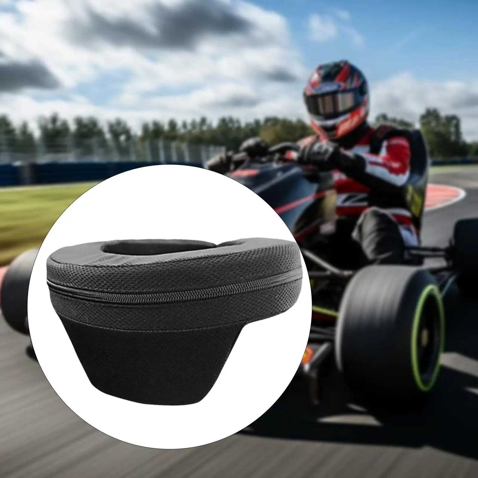 ゴーカート-ネックプロテクター-多機能-快適-軽量-アクセサリー-ネックラップ-サーキットゲーム用-屋内用