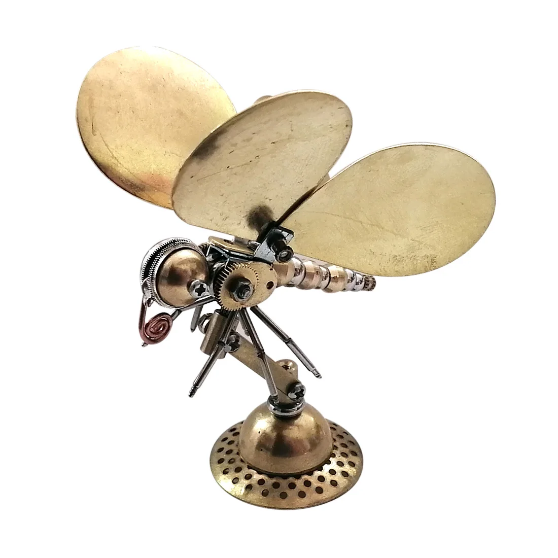 

Metal Puzzle Model Ornaments Mechanical Insect Crafts for Home Decor metal assembled model 3d - Butterfly ( Finished )