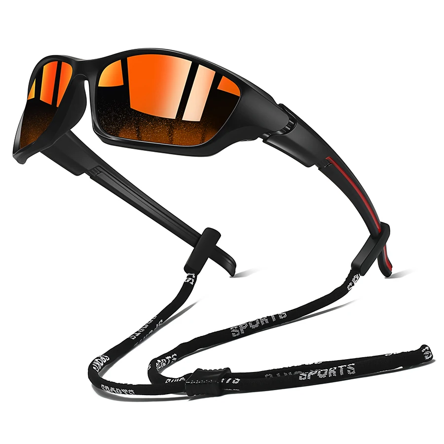 مع سلسلة الأزياء UV400 الرجال النساء تشغيل تسلق الجبال الصيد النظارات الشمسية MTB نظارات الرياضة في الهواء الطلق نظارات واقية #1