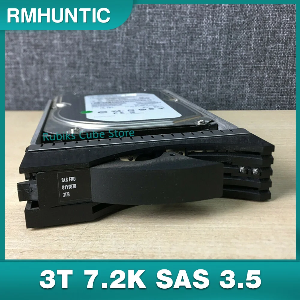 

For IBM Hard Disk 5185 81Y9886 81Y9878 81Y9890 3T 7.2K SAS 3.5" DS3512