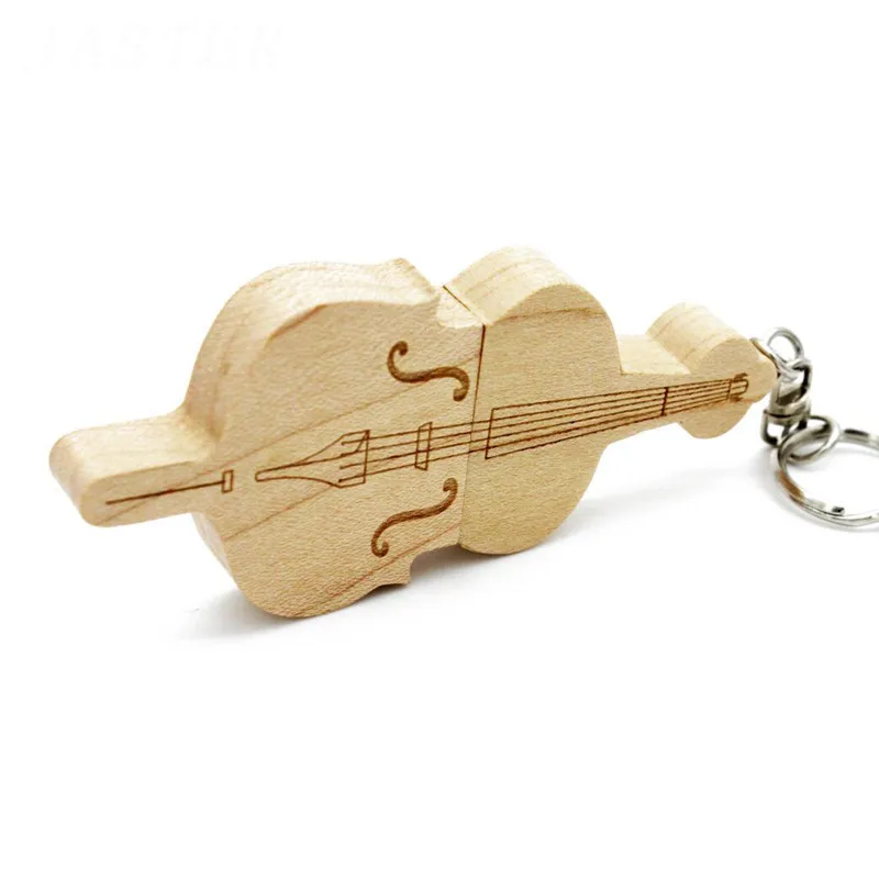 10 قطعة/الوحدة الغيتار الخشبي محرك فلاش USB 128 جيجابايت شحن مخصص شعار الذاكرة عصا 64 جيجابايت 100% القدرة الحقيقية محرك القلم 32 جيجابايت الإبداعية هدية