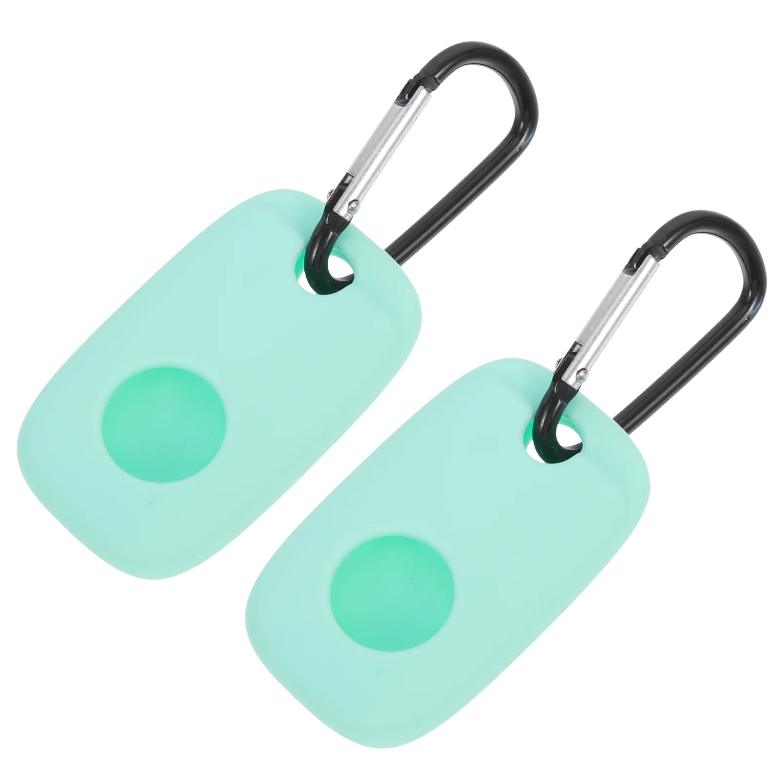 2 Pcs Tile Mate Labels Keychain Protective Cover Delicate Air Tags Reliable Case Silicone Tracer Shockproof Small