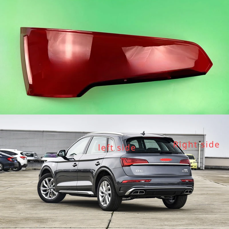 

For Audi Q5 Q5L 2021 2022 2023 Car Accessories Rear Taillight Shell Tail Lamp Cover Brake Lights Mask Replace Original Lampshade