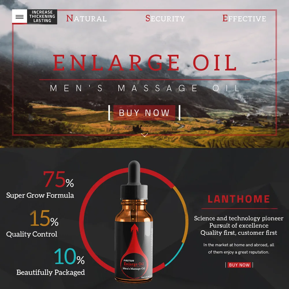 زيت تكبير للرجال منتجات تأخير أطول أكبر ، 10 ، 10