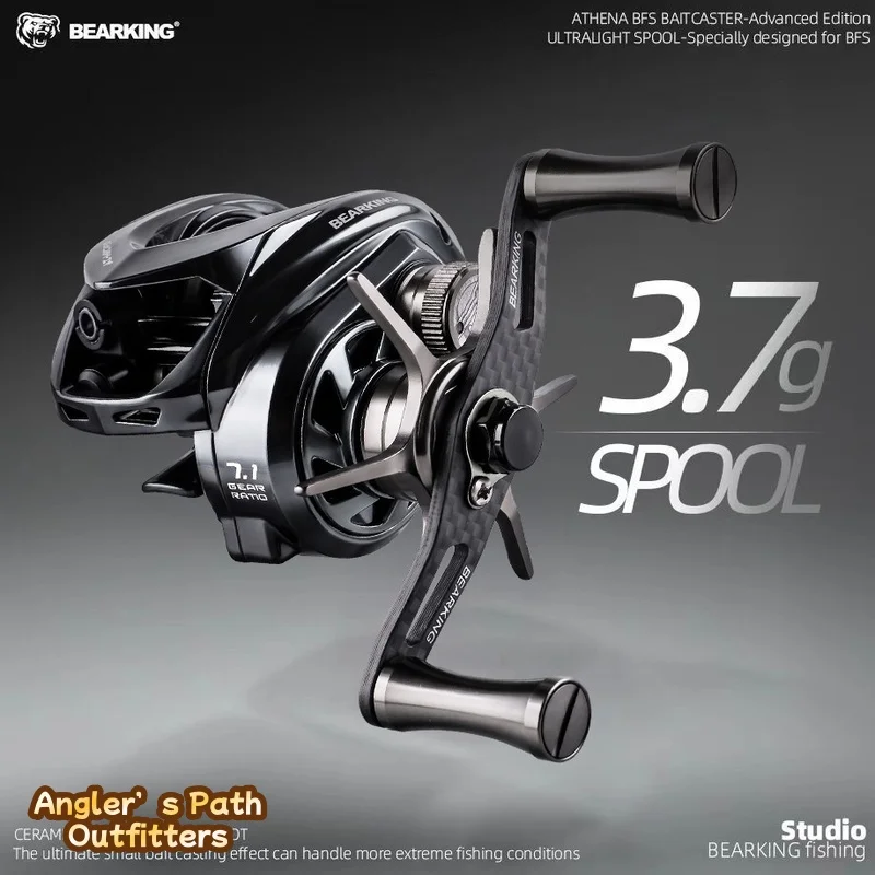moulinet-de-peche-a-lancer-bear-king-micro-athena-30-bfs-138g-ultraleger-avec-poignee-en-carbone-axe-court-et-double-roulement-pour-la-peche-en-eau-douce