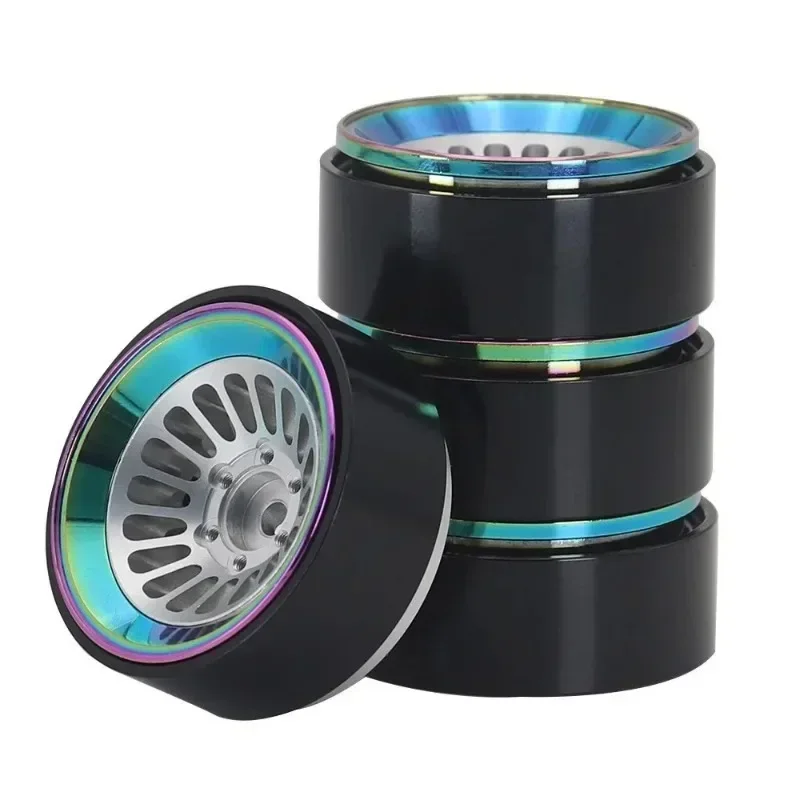 Cerchioni mozzo ruota Beadlock da 1,3 pollici per RC Crawler Car Axial 1/24 1/18 TRX4M SCX24 Parti di aggiornamento