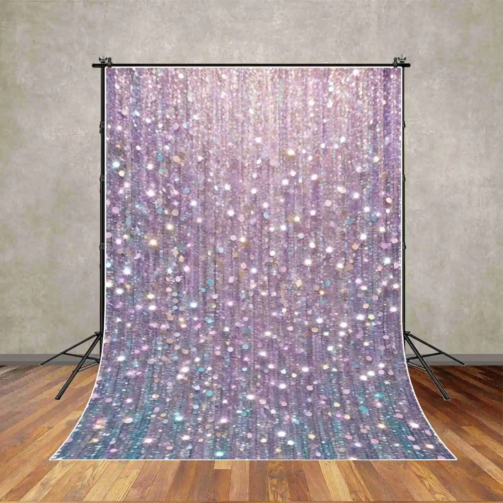 MOON.QG Shimmer Photo Studio Wall Backdrop for Photography Product Portrait Shooting Wallpapers Background Photoshoot Supplies