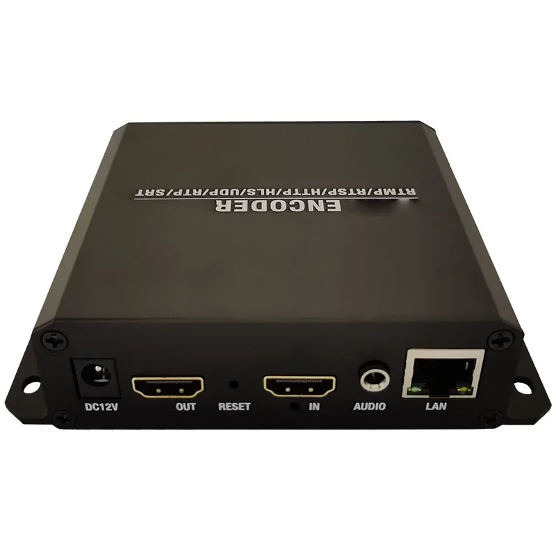 HD HDMI 호환 IP H264 H265 USB 비디오 스트리밍 미디어 SRT HLS RTMP UDP IPTV 인코더, 페이스북 유튜브용