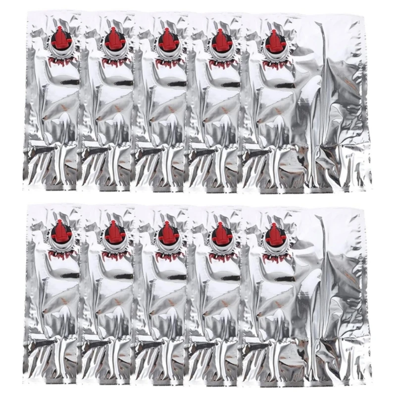 Набор из 10 гибких контейнеров для вина, обеспечивающих свежесть и сохранение вкуса. Сумка для хранения вина объемом 3 л для и