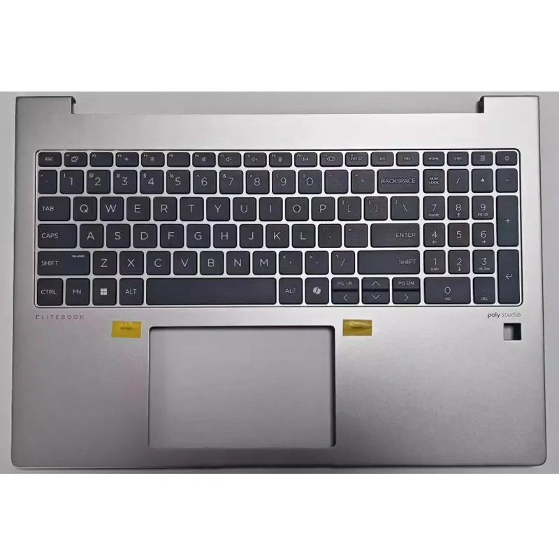 Adequado para laptop HP 660 G11 prata C shell com teclado US 4BX8WTATP60