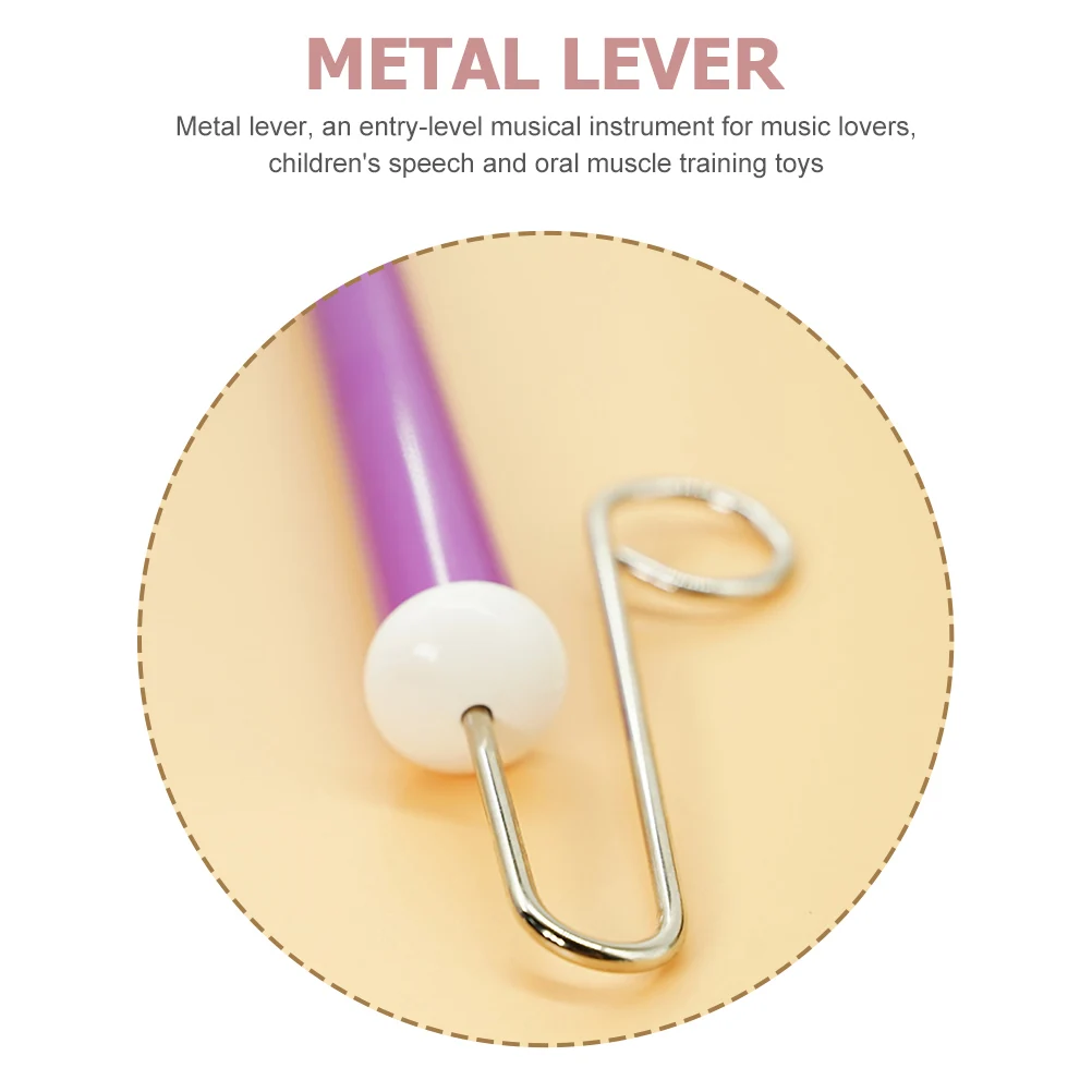 

2Pcs Slide Whistles Smooth Material No Burrs Musical Toys Kids Stress Relief Purple Toddler Stage Performance Play