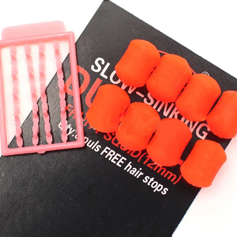 8 قطعة 12 مللي متر بطيئة غرق الدمبل الطعم فاكهي الحبار نكهة وهمية الغذاء المنبثقة معالجة العائمة الطعم الاصطناعي الصيد اكسسوارات #2