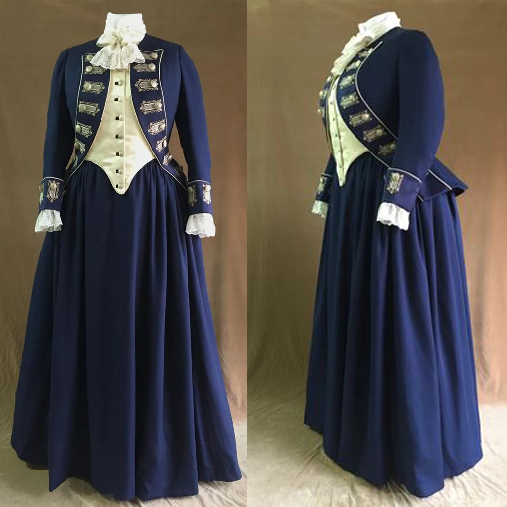 19th Century Fashion dress lady w cosplay Duchess Dress Victorian Steampunk Gothic Dress walking dress Circus Theater Costume