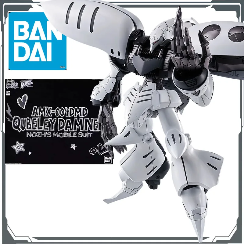

Bandai Original MODEL KIT GUNDAM MG AMX-004DMD Cursed Qubeley 1/100 Anime Action Figure Assembly Model Toys Model Gifts for Boys