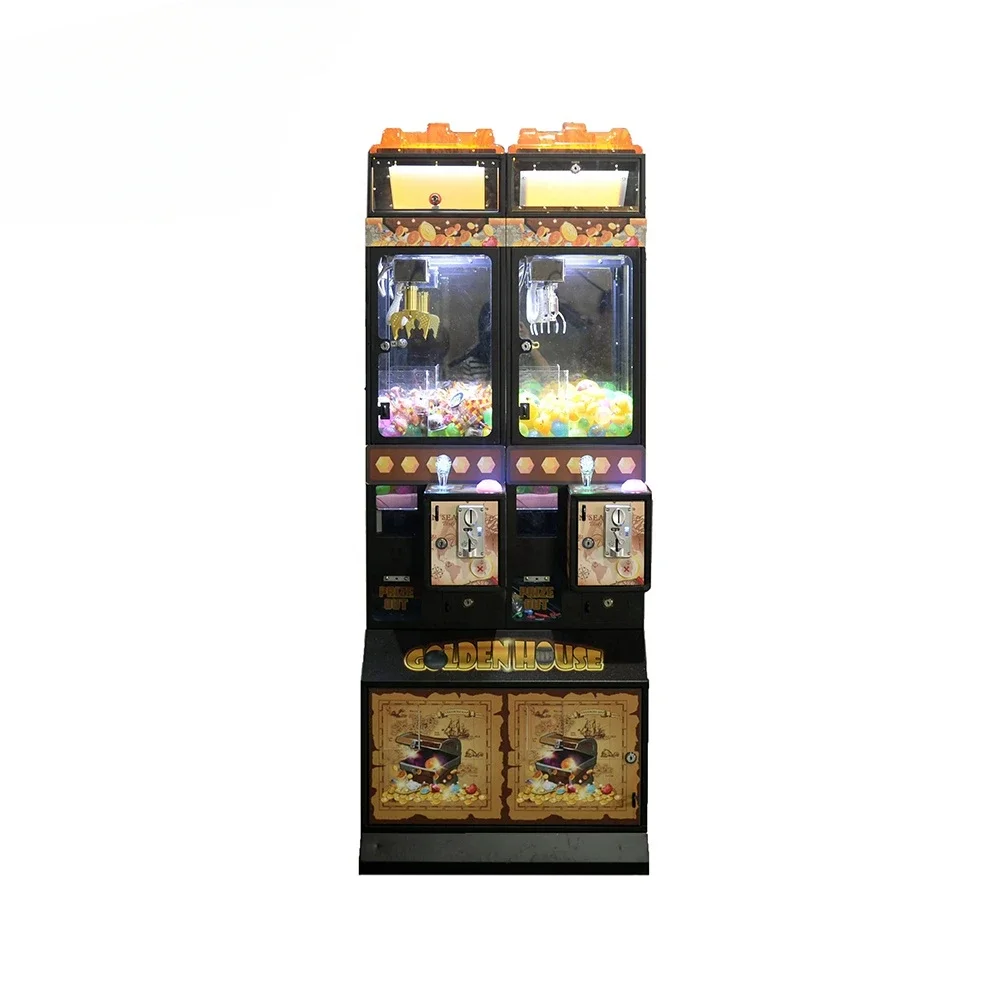 Design Double Gold House Mini Super Crane Claw Machine