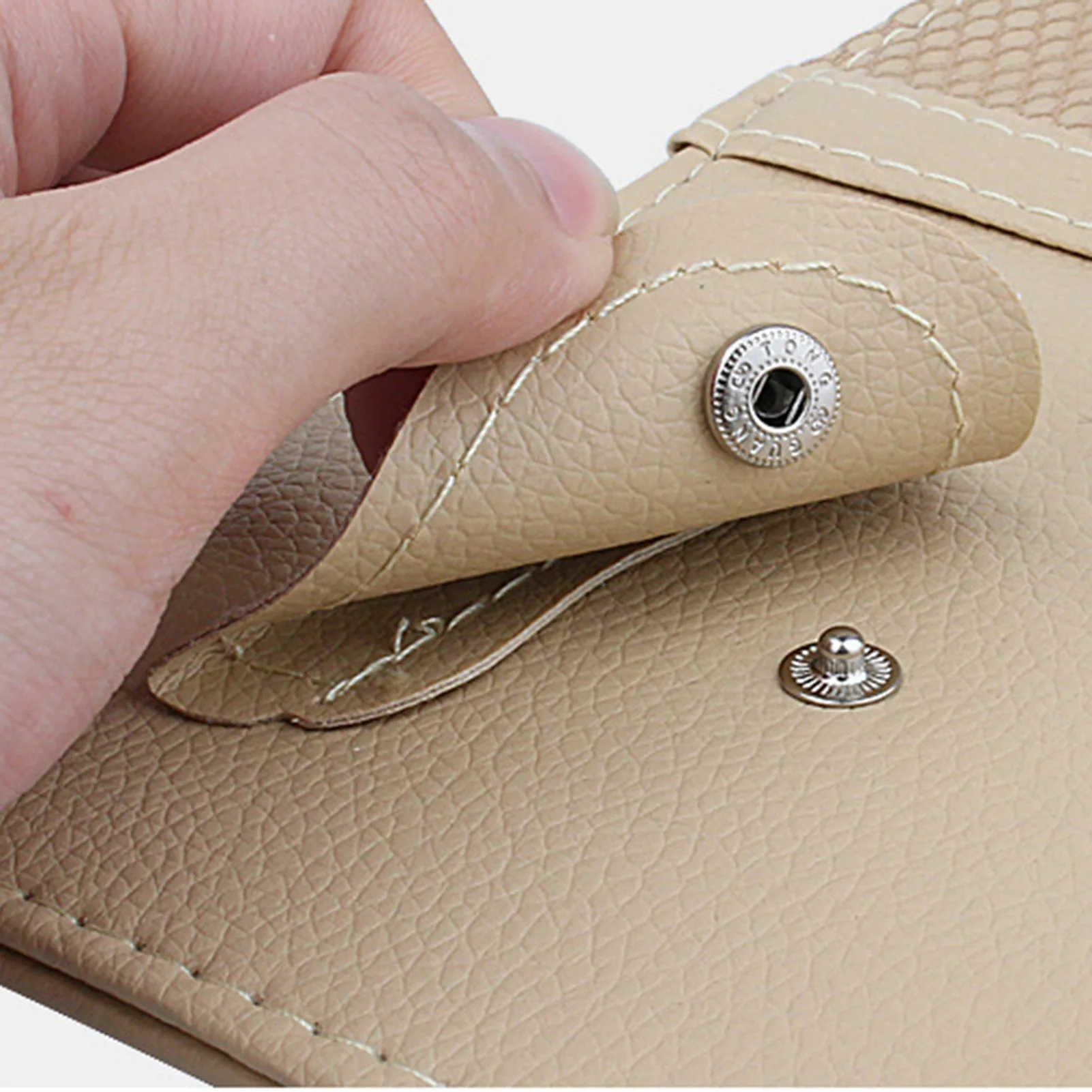 Car Sun Visor Organizer, Auto Interior Accessories Storage Pocket Truck Organizer Pouch Holder Tissue Case Bag for Card License - view 5
