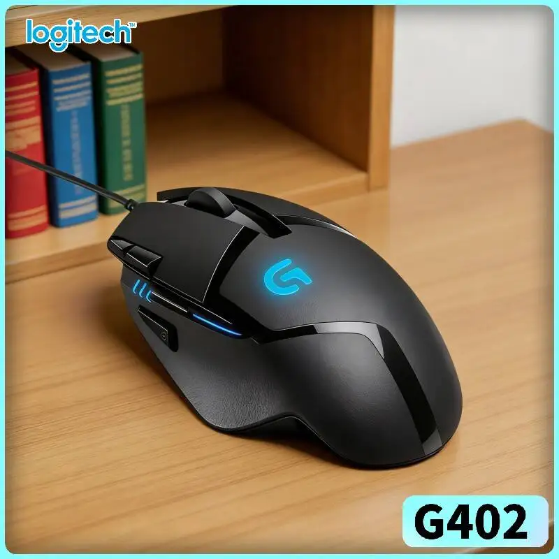 Logitech G402 Professional Gaming Mouse, 8 Customizable Buttons, Stable Wired Connection G102/G203/M100R
