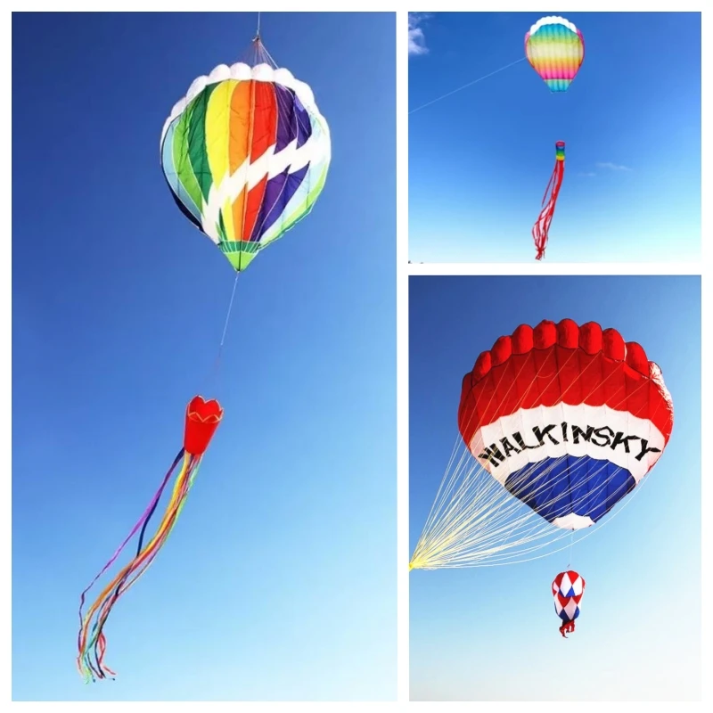 Grande pipa inflável balão de ar quente pipa voando para adultos pipas profissionais windsurf baleia pipa fábrica náilon